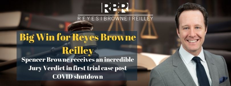 Spencer Browne Wins Big in First Trial Since COVID Shutdown