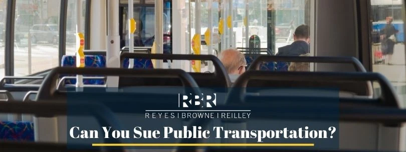 ¿Se puede demandar al transporte público?