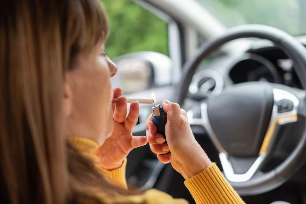 Is It Illegal to Smoke and Drive in Texas?