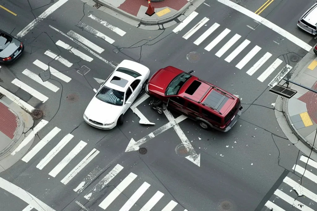 What to Do If You’re in a Four-Way Stop Collision in Texas