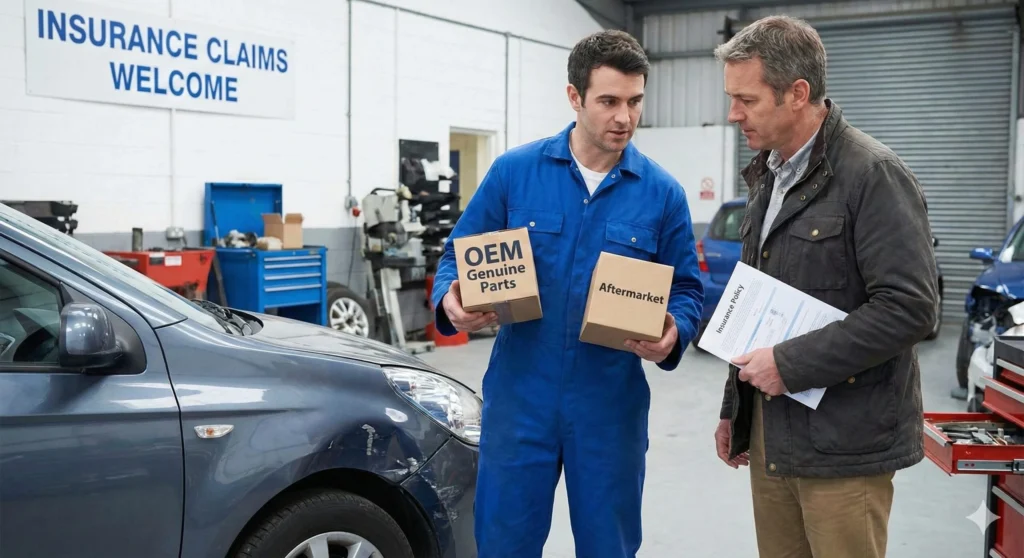 Does Insurance Cover OEM Parts After A Crash?