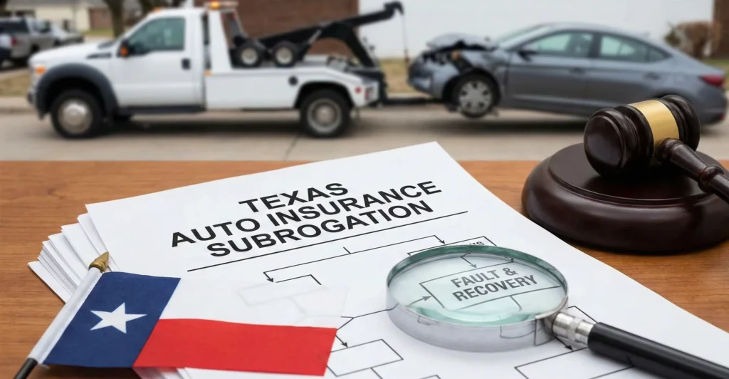Texas Auto Insurance Subrogation Rules Explained