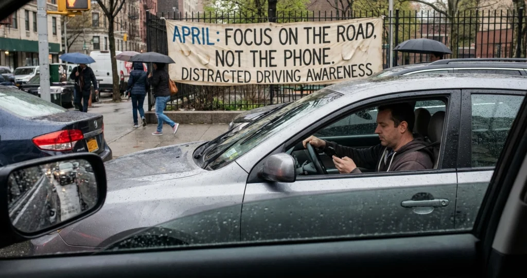 April Is Distracted Driving Awareness Month: What Every Texas Driver Should Know