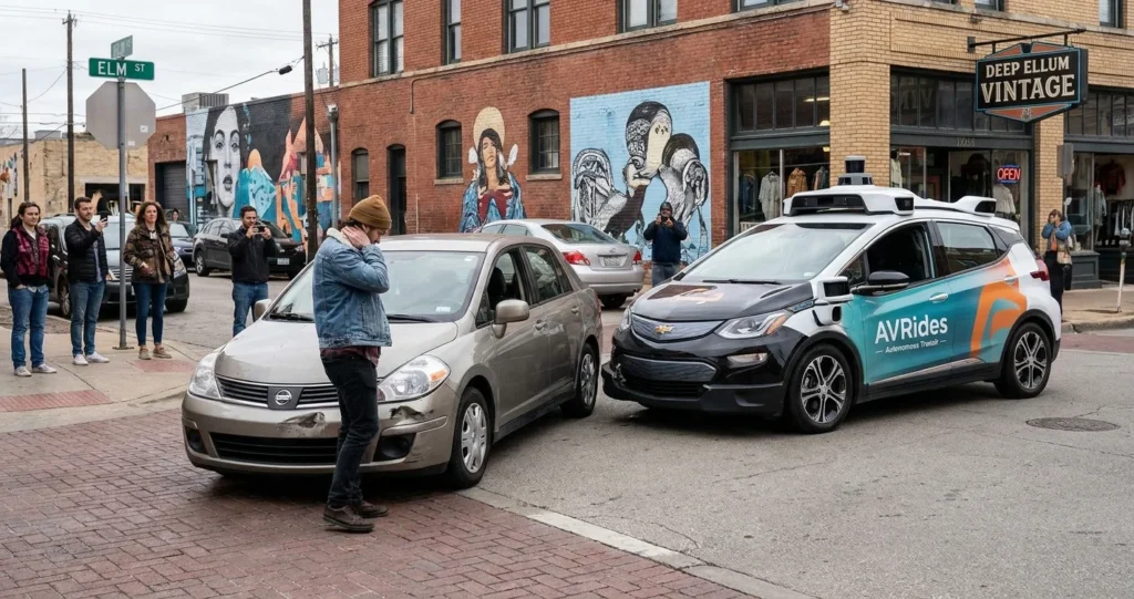 What Happens If You’re in an Accident with an Unoccupied Driverless Car?
