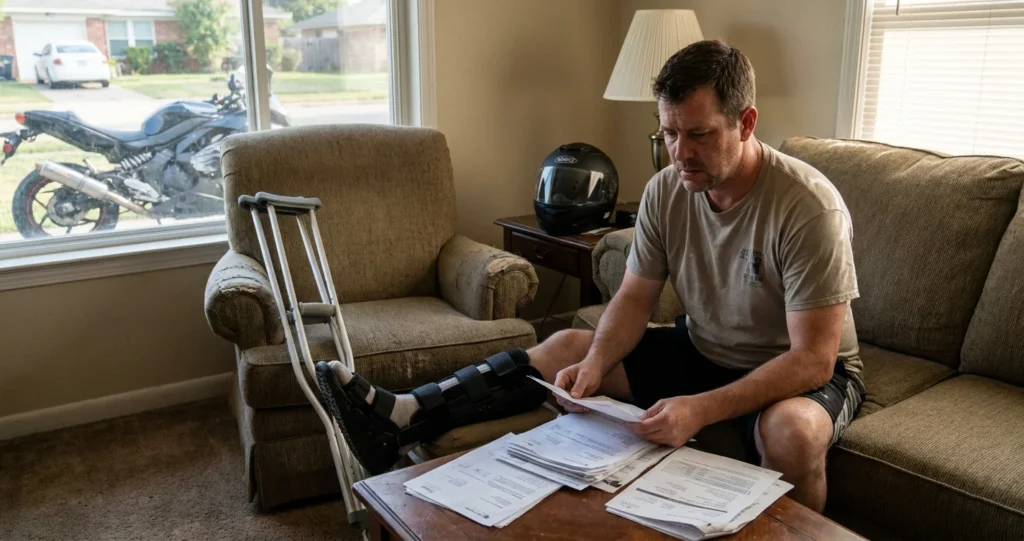 Common Motorcycle Accident Injuries & Your Claim