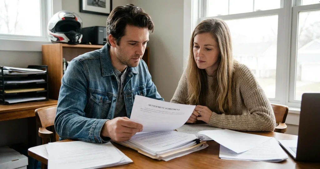 How Motorcycle Accident Settlement Negotiations Work