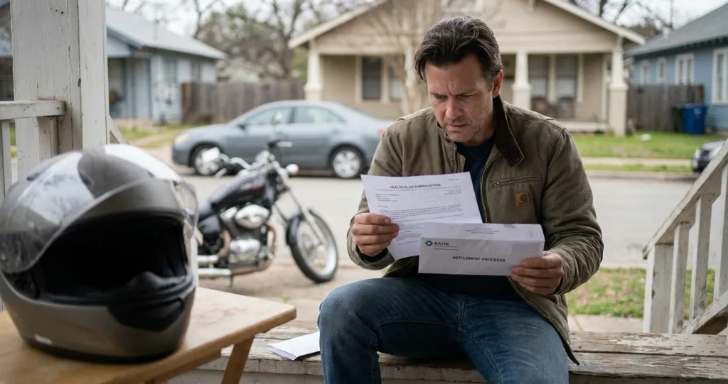 How Subrogation Works in Motorcycle Accident Claims in Texas