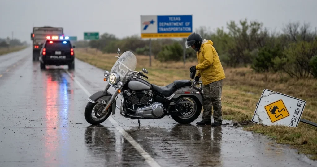 How Weather Affects Motorcycle Accidents in Texas