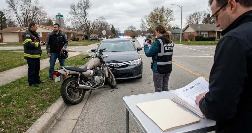 Motorcycle Accident Claim vs. Lawsuit: What’s the Difference?