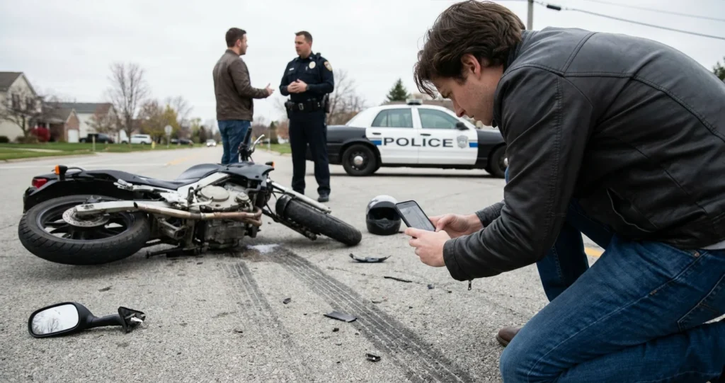 Motorcycle Accident Evidence: What to Gather to Protect Your Claim